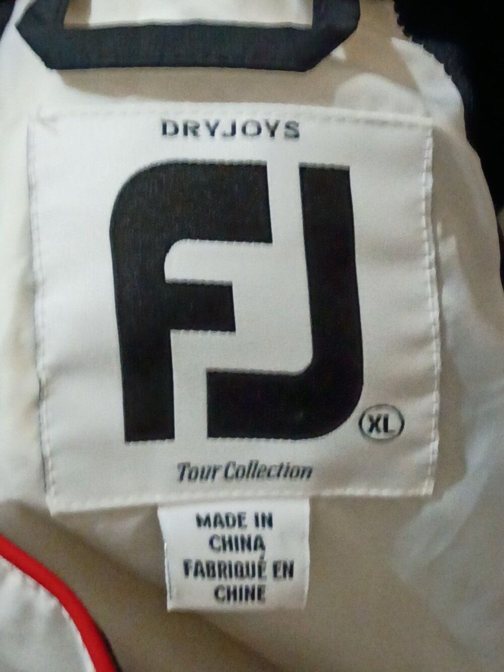 DRYJOYS Jacket Men's Size XL FJ FOOTJOY 1/2 Zip Up Golf Short Sleeve - Picture 7 of 11